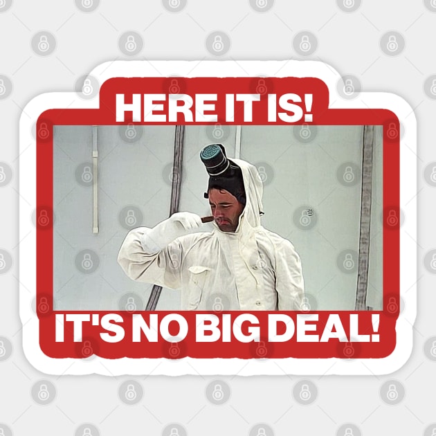 DOODIE! It's No Big Deal Caddyshack Sticker TeePublic